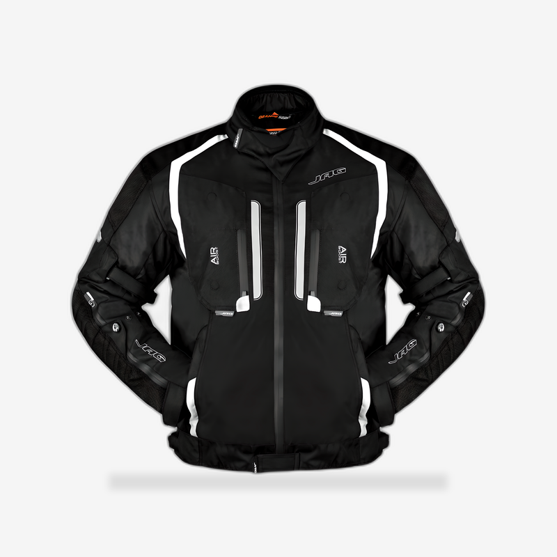 StormGuard All-Season Riding Jacket front view - AtomBiker