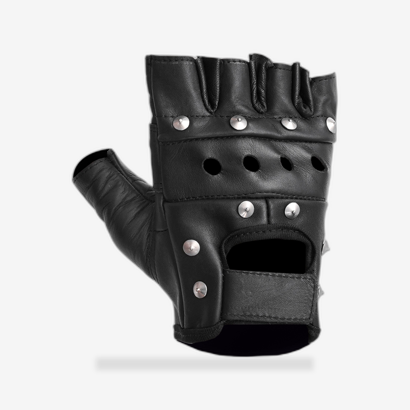 Road Rebel Fingerless Motorcycle Gloves