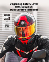 Carbon Fiber Full Face Racing Helmet