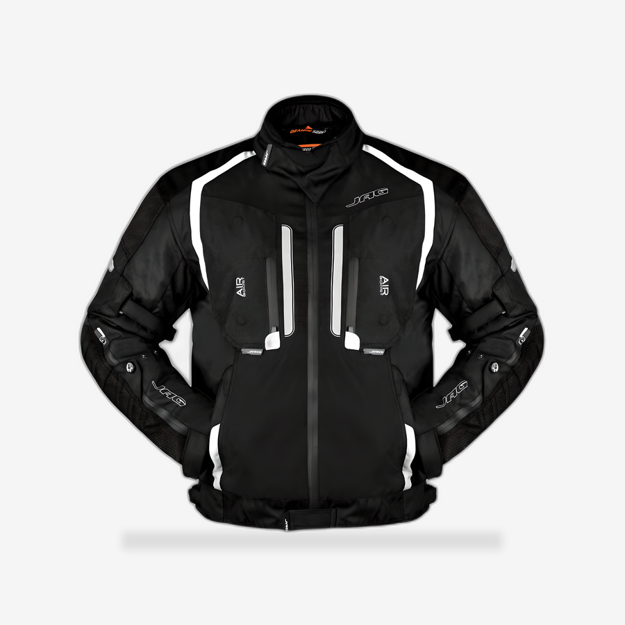 StormGuard All-Season Riding Jacket front view - AtomBiker