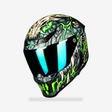 ILM Full Face Motorcycle Helmets Racing Helmet Model MF509 front view - AtomBiker