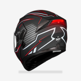 ILM Motorcycle Modular Full Face Helmet Model 902LED front view - AtomBiker