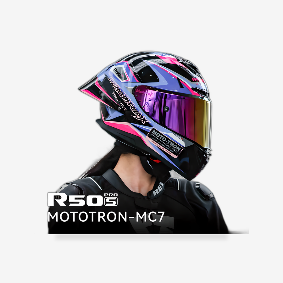 RSMORAX™ R50S PRO Motorcycle Riding Helmet front view - AtomBiker