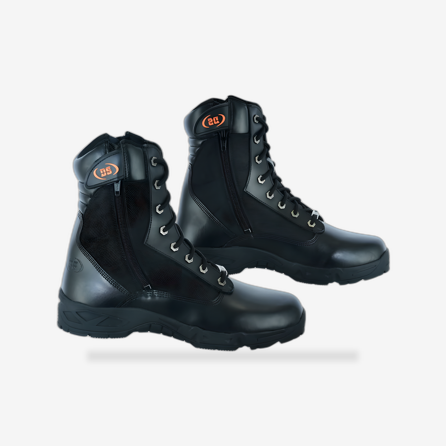 Men's 9'' Tactical Boots front view - AtomBiker