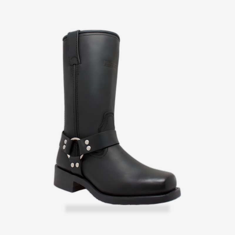 Beastgear women's motorcycle boots front view - AtomBiker