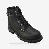Melica women's motorcycle boots front view - AtomBiker