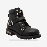 Caprison women's motorcycle boots front view - AtomBiker