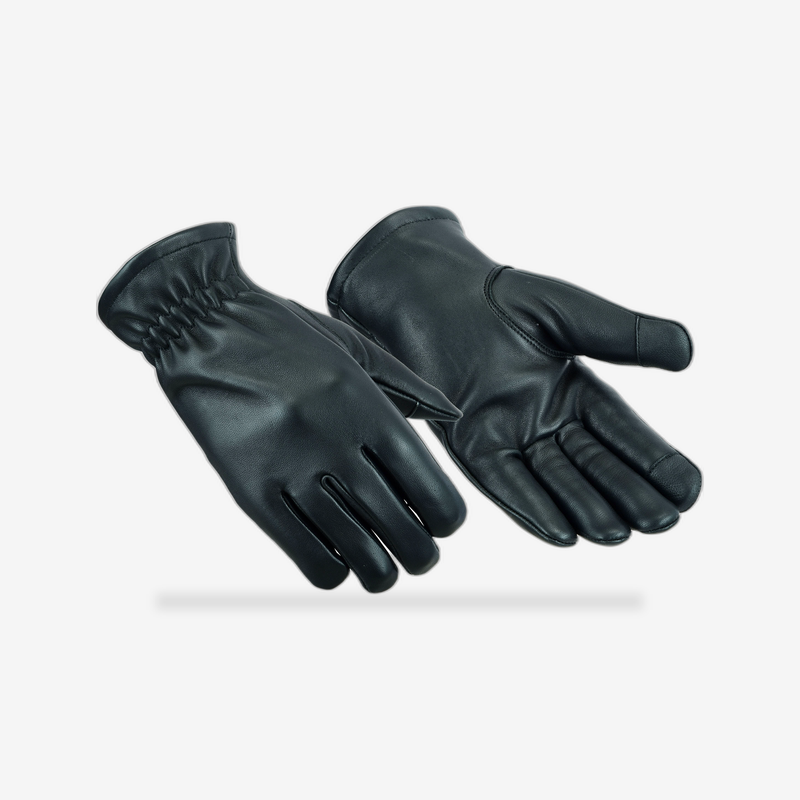 Deerskin Waterproof Thermal Lined Motorcycle Gloves