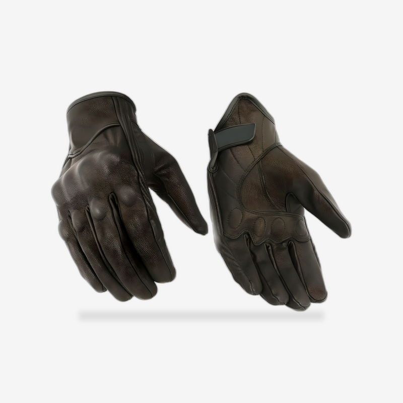 Premium Sporty Glove front view - AtomBiker