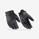 Premium Short Cruiser Glove front view - AtomBiker