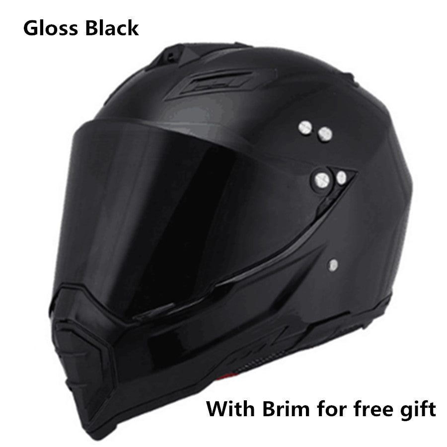 Off-Road Dual-Sport Motorcycle Helmet