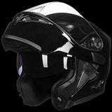 Bluetooth Modular Flip-Up Motorcycle Helmet