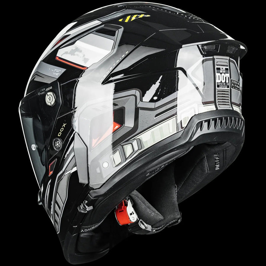 DOT ECE Dual Visor Full Face Helmet