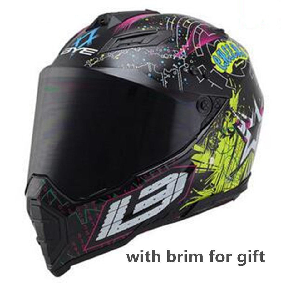 Off-Road Dual-Sport Motorcycle Helmet