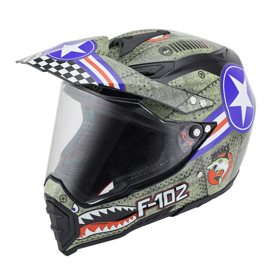 Full-Cover Off-Road Motorcycle Helmet