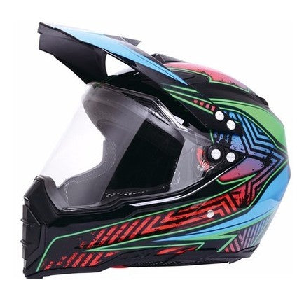 Off-Road Dual-Sport Motorcycle Helmet