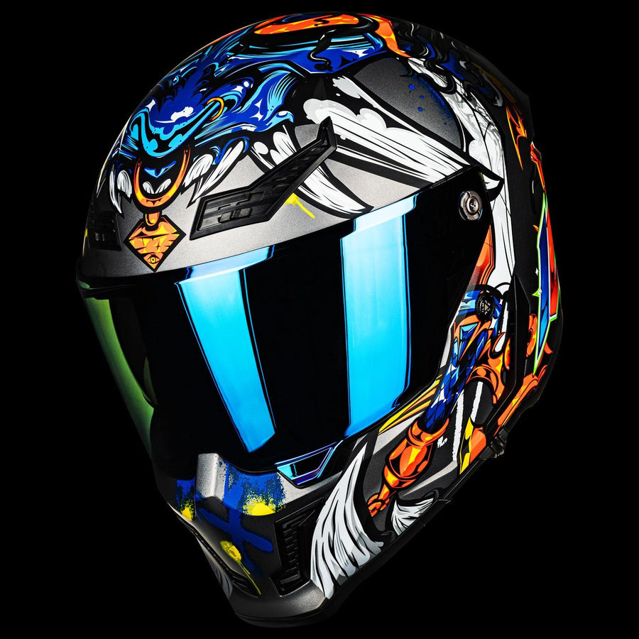 Full Face Racing Motorcycle Helmet
