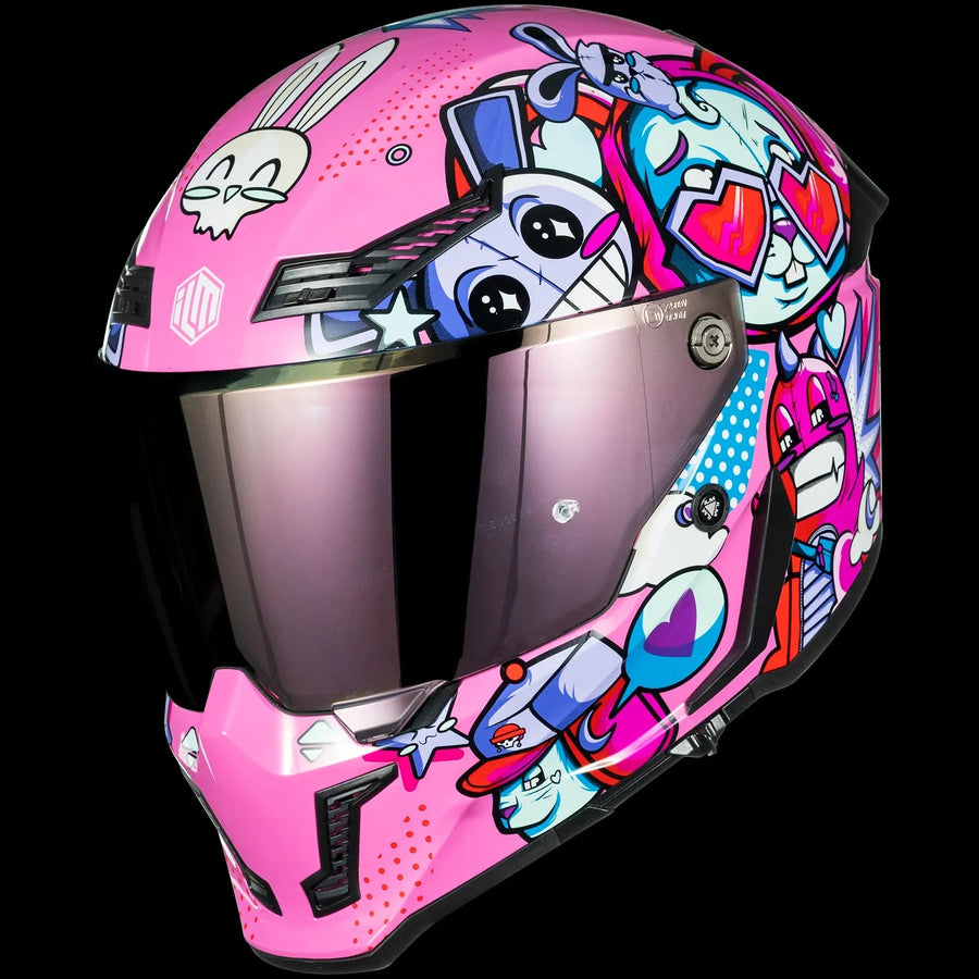 DOT ECE Dual Visor Full Face Helmet