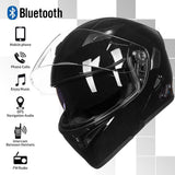 Bluetooth Modular Flip-Up Motorcycle Helmet