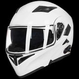 Bluetooth Modular Flip-Up Motorcycle Helmet