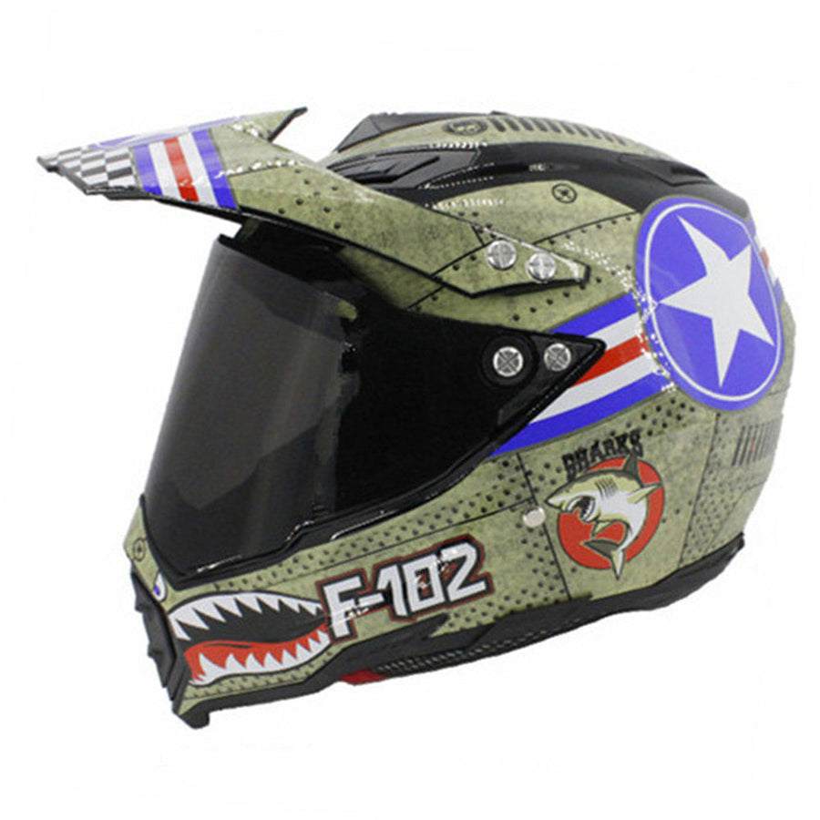 Full-Cover Off-Road Motorcycle Helmet