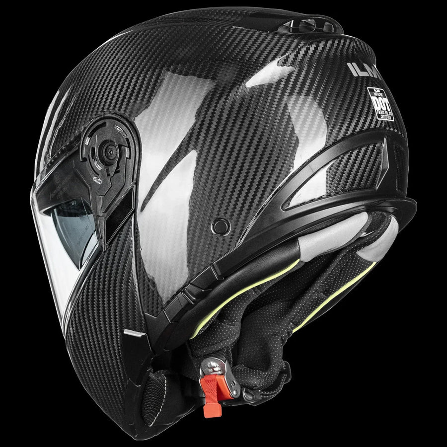 Carbon Fiber Modular Motorcycle Helmet