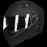 Bluetooth Modular Flip-Up Motorcycle Helmet