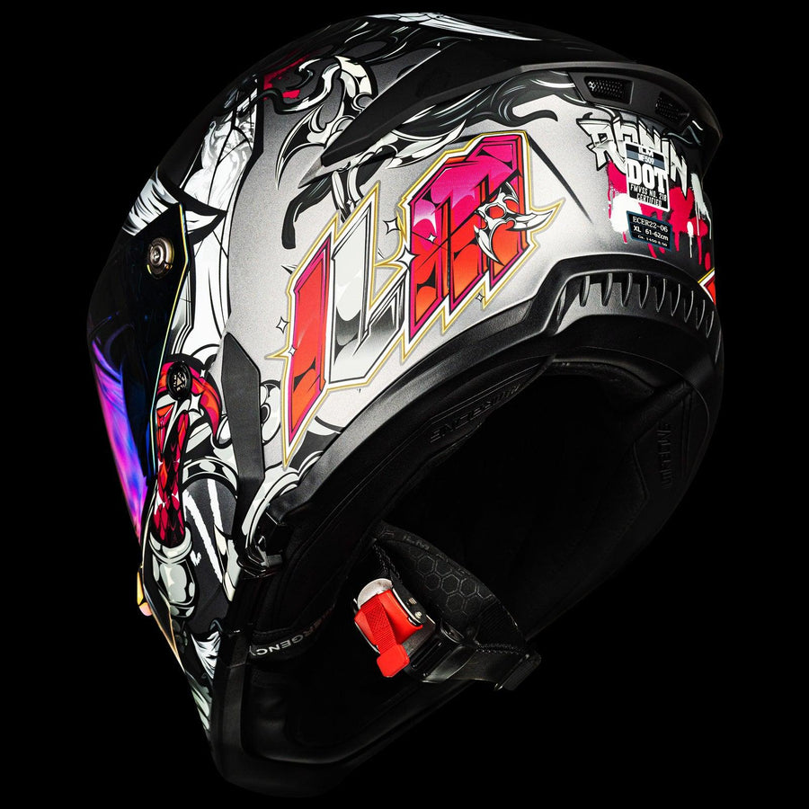 Full Face Racing Motorcycle Helmet