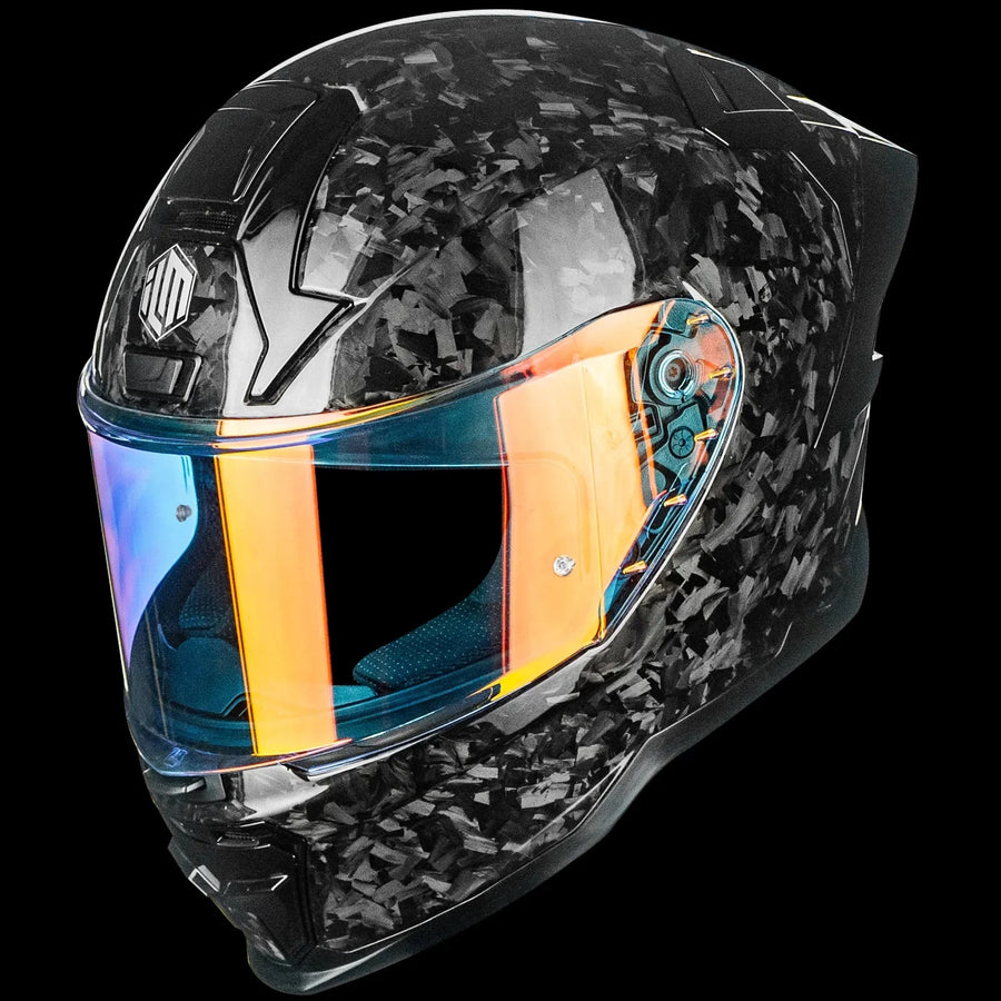 Carbon Fiber Full Face Racing Helmet