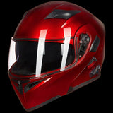 Bluetooth Modular Flip-Up Motorcycle Helmet