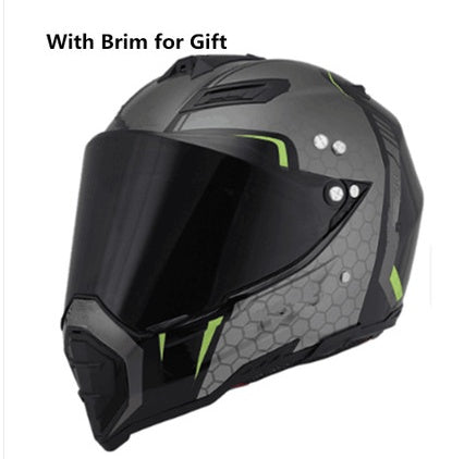 Off-Road Dual-Sport Motorcycle Helmet