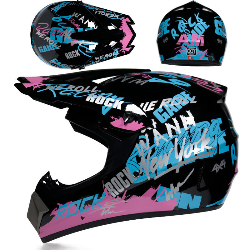 Compact Off-Road Motorcycle Helmet