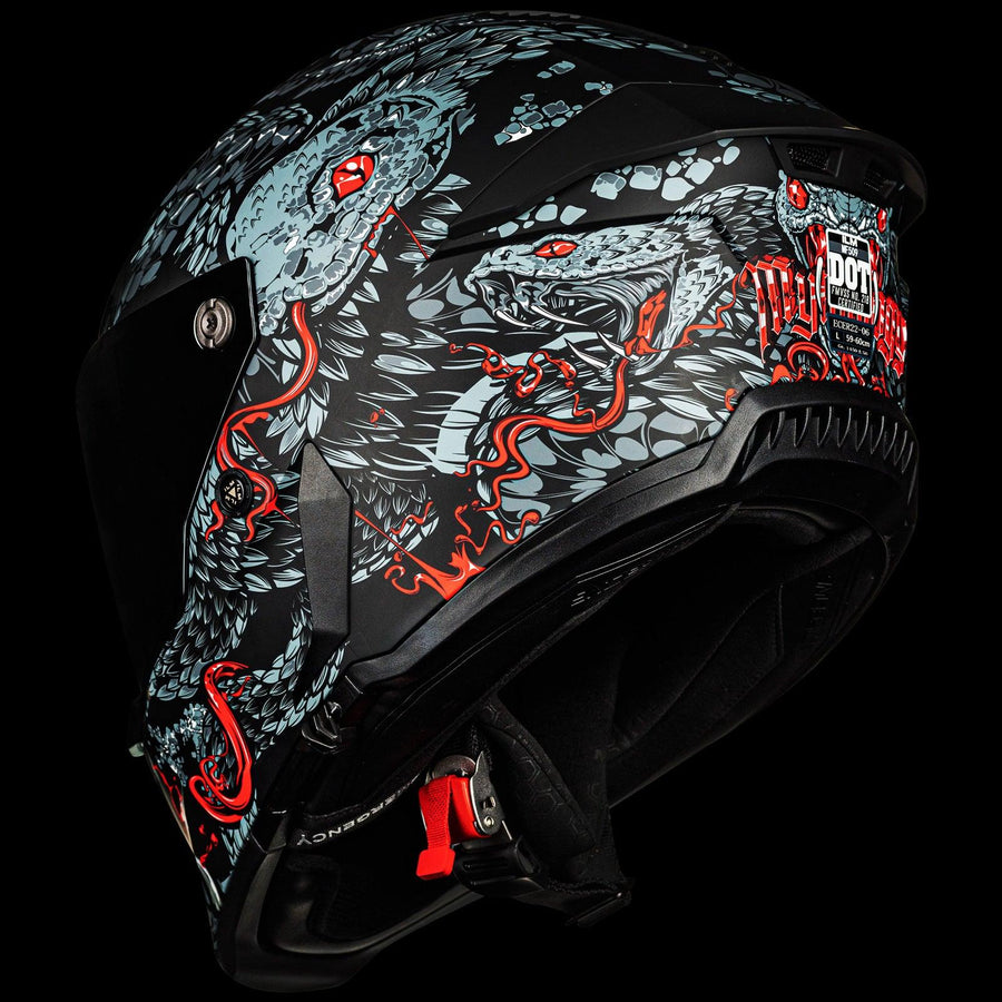 Full Face Racing Motorcycle Helmet