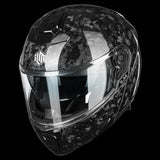 Carbon Fiber Modular Motorcycle Helmet