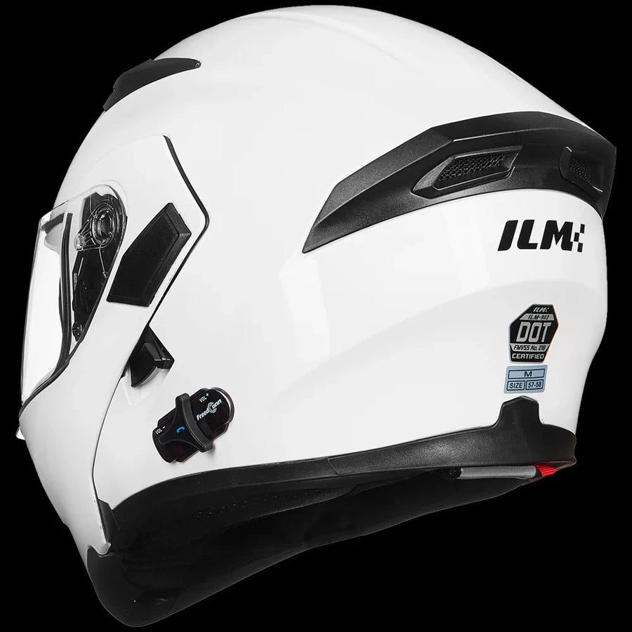Bluetooth Modular Flip-Up Motorcycle Helmet