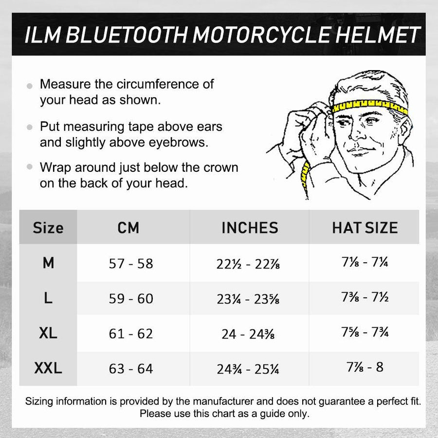 Bluetooth Modular Flip-Up Motorcycle Helmet