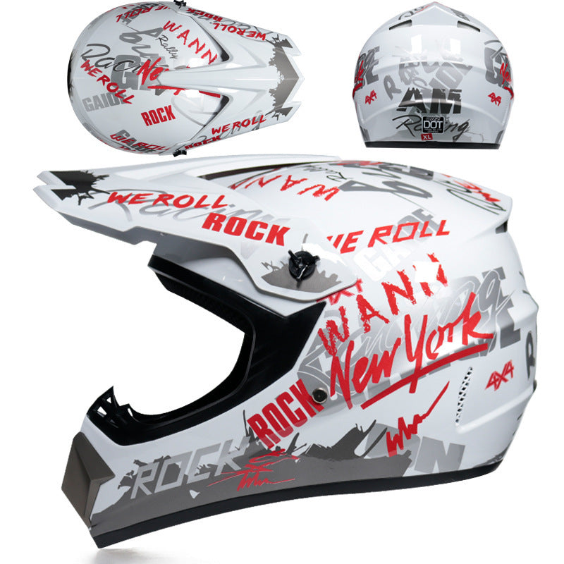 Compact Off-Road Motorcycle Helmet