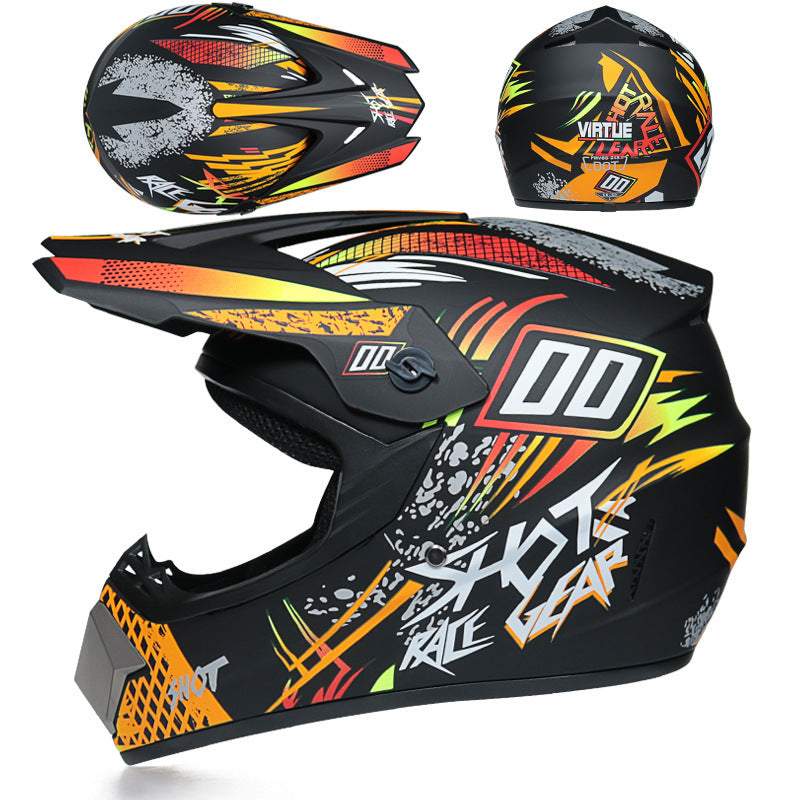 Compact Off-Road Motorcycle Helmet