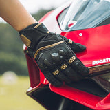 Carbon Fiber Racing Gloves