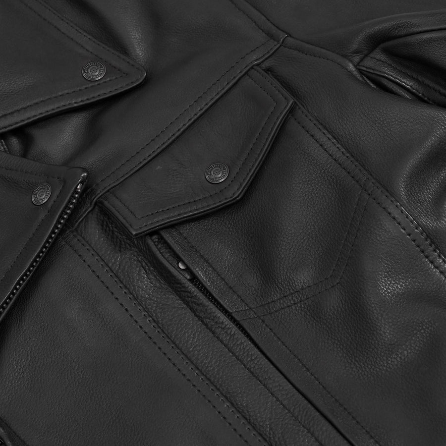 ShadowRider Leather Motorcycle Jacket