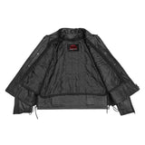 Iron Warrior Leather Motorcycle Jacket