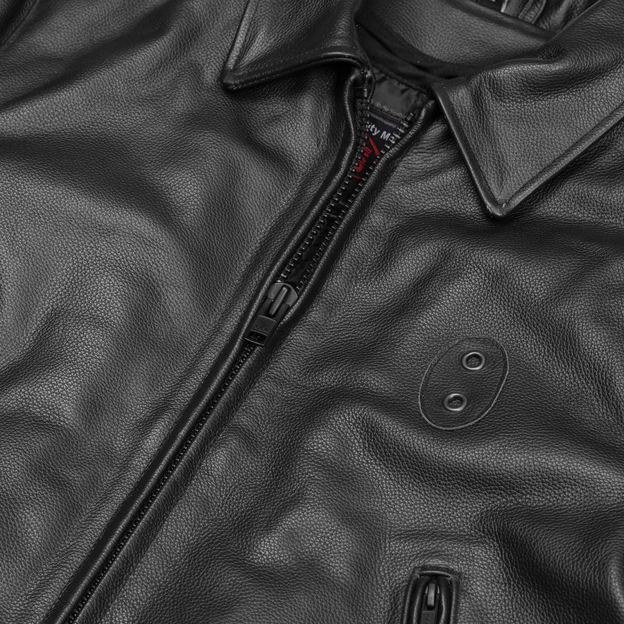 Iron Warrior Leather Motorcycle Jacket