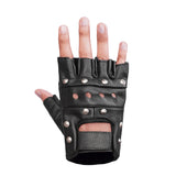 Road Rebel Fingerless Motorcycle Gloves