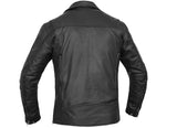 Black Speed Leather Motorcycle Jacket