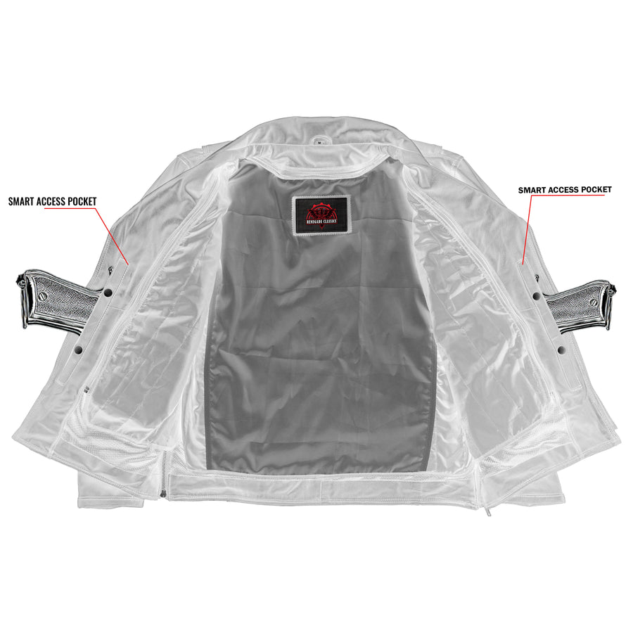 Black Speed Leather Motorcycle Jacket
