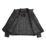 Women's Biker Leather Jacket