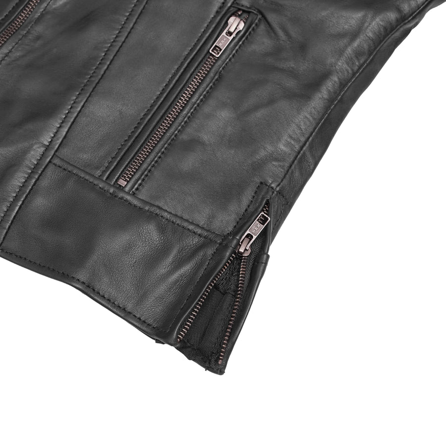 Women's Biker Leather Jacket