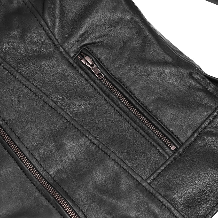 Women's Biker Leather Jacket