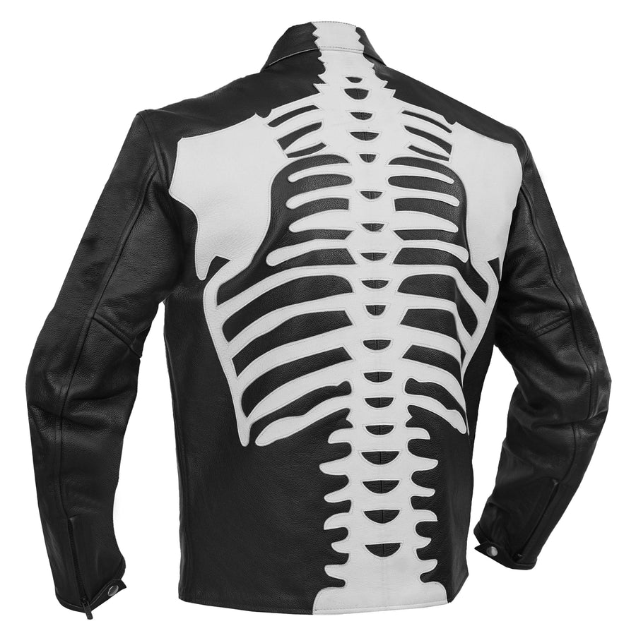 Skull Sprint Leather Motorcycle Jacket