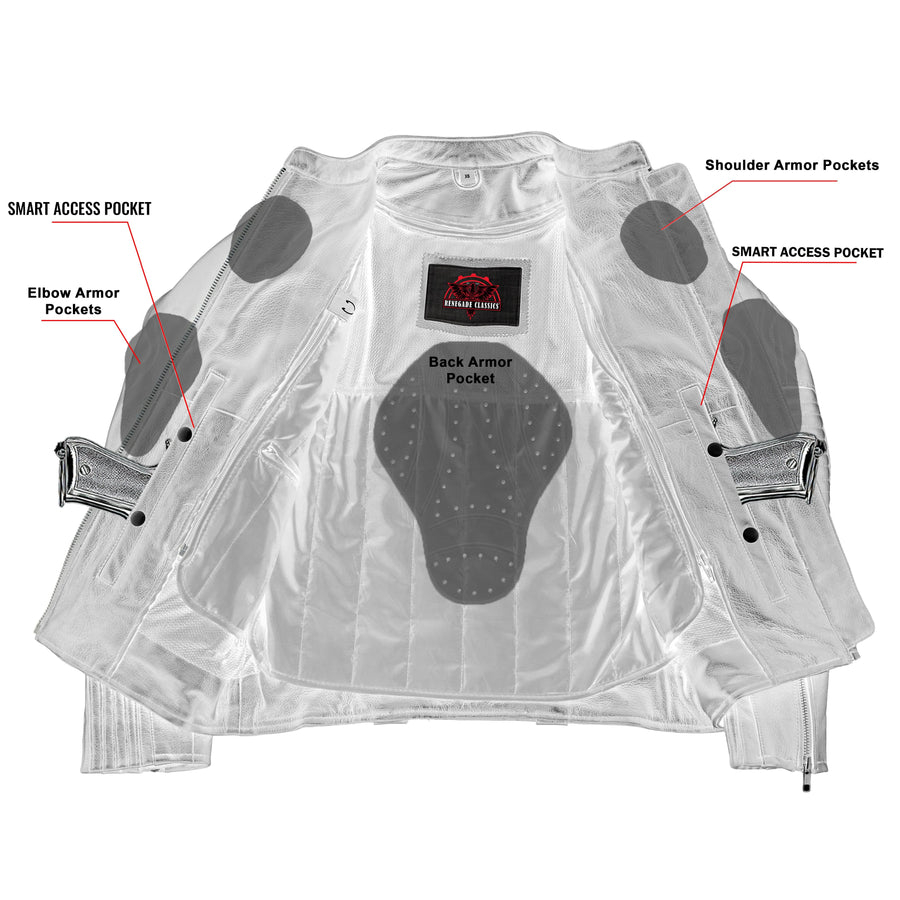 FuryForge Pro Women's Leather Jacket